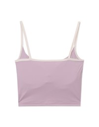 Cool And Comfy Flex Contrast Color Bra Top