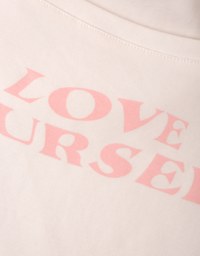 Love Yourself Square Neck Tee