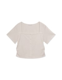 Soft Square Neck Knit Top