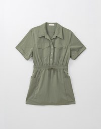 Cargo Shirt Mini Dress