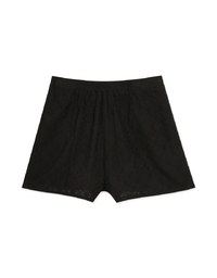 Petal Textured Pleated Skort