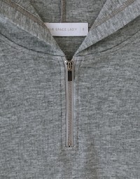 Casual Zipper Hooded Knit Vest