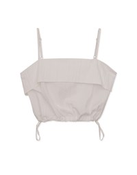 Nylon Cargo Side Drawstring Top