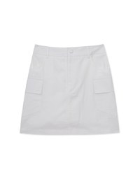 Lightweight Jeans Denim Pocket Skirt