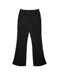 Extended Length High Waist Flared Trousers