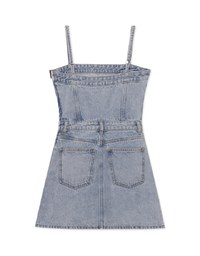 Vintage Jeans Denim Strap Mini Dress