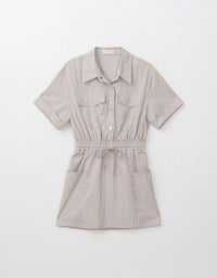 Cargo Shirt Mini Dress