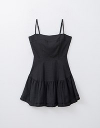 Heavyweight Spaghetti Strap Cami Mini Dress