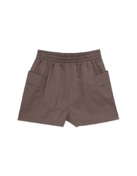 Nylon Cargo Drawstring Skorts