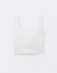 Soft Touch Cotton Seamless Square Neck Bra Top