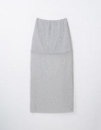 2 Way Premium Glittery Elastic Maxi Skirt