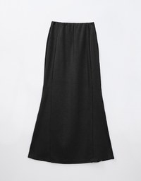 AIRY HOURGLASS Split Hem Maxi Skirt