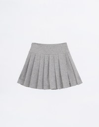 AIRY HOURGLASS Pleated A Line Mini Skirt