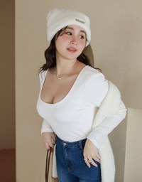 Airy Comfort U Neck Cropped Bra Top