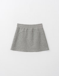 H Line Straight Cut Mini Skirt