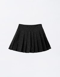 Air Zero Gravity Slimming Pleated A Line Mini Skirt