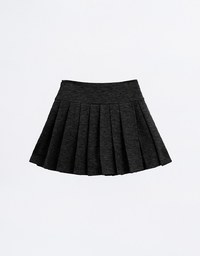 Air Zero Gravity Slimming Pleated A Line Mini Skirt