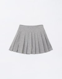 Air Zero Gravity Slimming Pleated A Line Mini Skirt