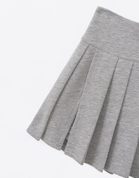 AIRY HOURGLASS Pleated A Line Mini Skirt