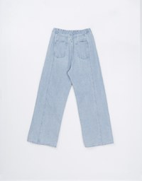 Edgy Cocoon Jeans Denim Long Pants