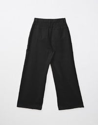 Classic Distressed High Waisted Wide Pants Culottes