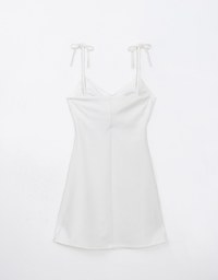 Air Zero Gravity Slimming Front Ruched Cami Mini Dress