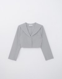 Playful Sailor Collar Suit Blazer