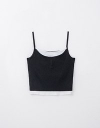 Classic Layered Knit Cami Top