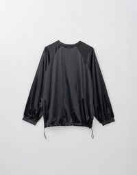 Lace Oversized Long Sleeve Jersey