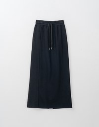 H Line Straight Cut Long Skirt