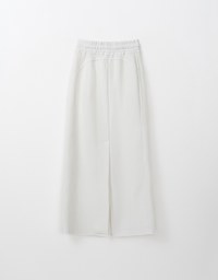 H Line Straight Cut Long Skirt