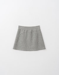 H Line Straight Cut Mini Skirt