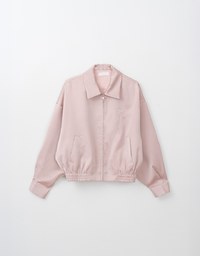 Bow Embroidered Collar Jacket