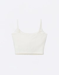 WARM↑UP Heating Cropped Cami Bra Top