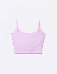 WARM↑UP Heating Cropped Cami Bra Top