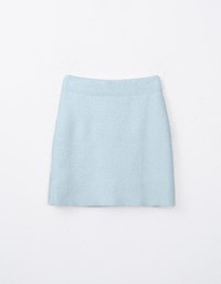 Fluffy Bodycon Mini Skirt