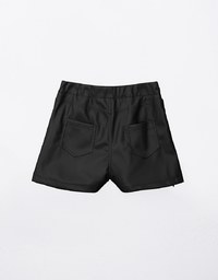 Soft Matte Stretch Faux Leather Shorts