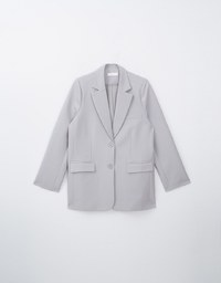 Minimalist Oversized Suit Jacket (With Shoulder Pads)