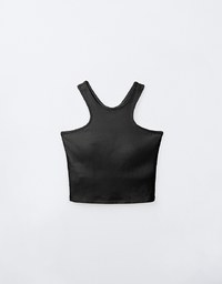 WARM↑UP Lightweight Plush Shoulder Baring Heat Bra Top