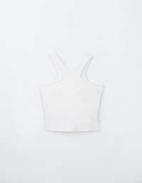 WARM↑UP Lightweight Plush Shoulder Baring Heat Bra Top