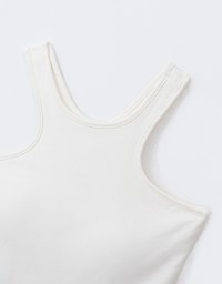 WARM↑UP Lightweight Plush Shoulder Baring Heat Bra Top