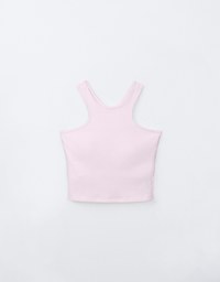 WARM↑UP Lightweight Plush Shoulder Baring Heat Bra Top