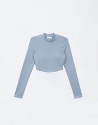 WARM↑UP Heating Half Turtleneck Bra Top