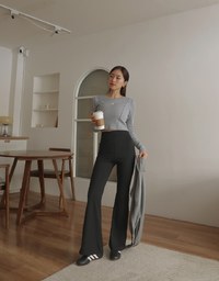 WARM↑UP Tailorable Lightweight Heating Flared Pants