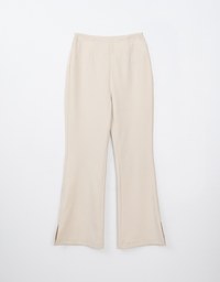 High Waist Cotton Skinny Flare Pants