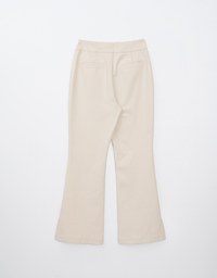 High Waist Cotton Skinny Flare Pants