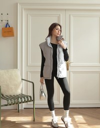 Sleeveless Puffer Gilet Vest Jackets