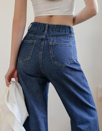 【Den!m LITE】Lightweight Soft Denim Straight Leg Pants