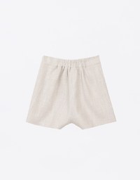 High Waist Chic Tweed Textured Shorts