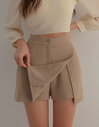 【Stark Minimalism 2.0】High Waisted V Cut Skorts